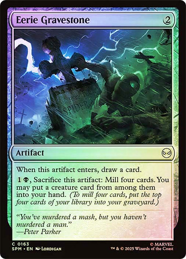 Eerie Gravestone、Magic: The Gathering、kayou