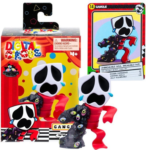 The Amazing Digital Circus Abstracted Collection Gangle 4-Inch Vinyl Figure with Collector Card、ToyWiz、kayou