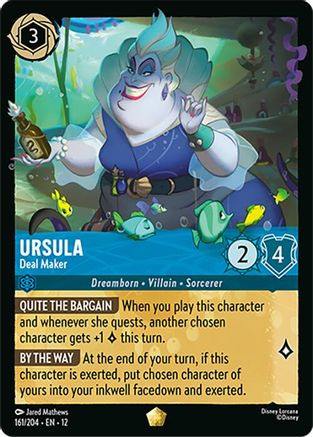 Ursula - Deal Maker (161/204) - Wilds Unknown、Ravensburger、kayou