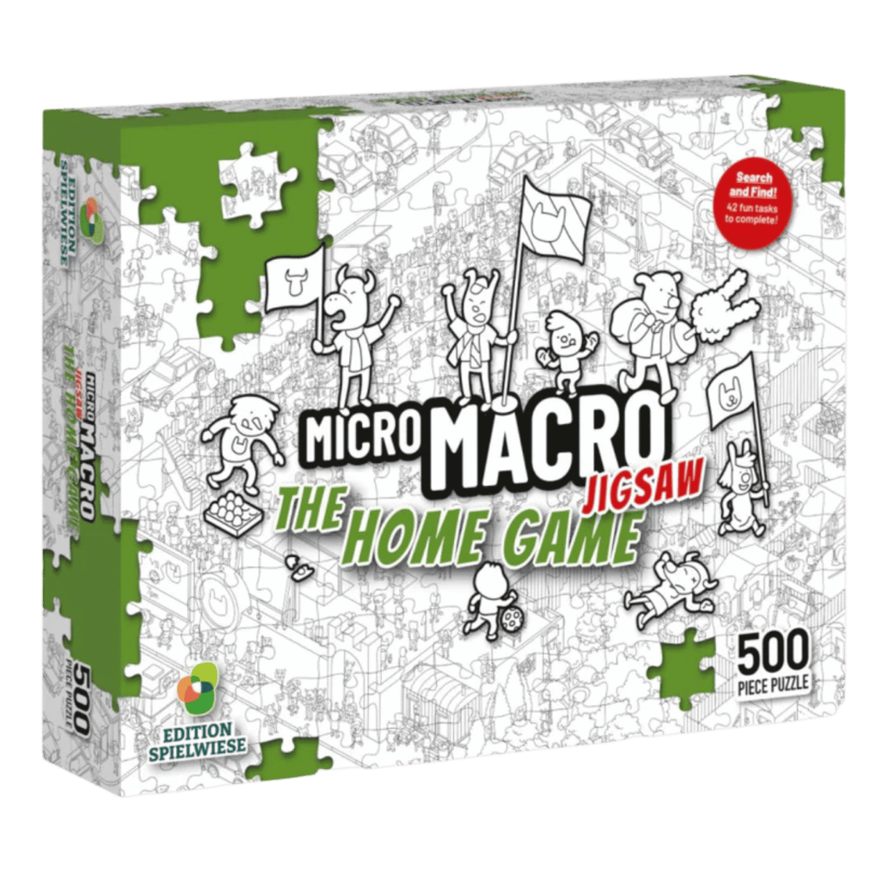 MicroMacro: Jigsaw - The Home Game (500pcs)、Edition Spielwiese、kayou