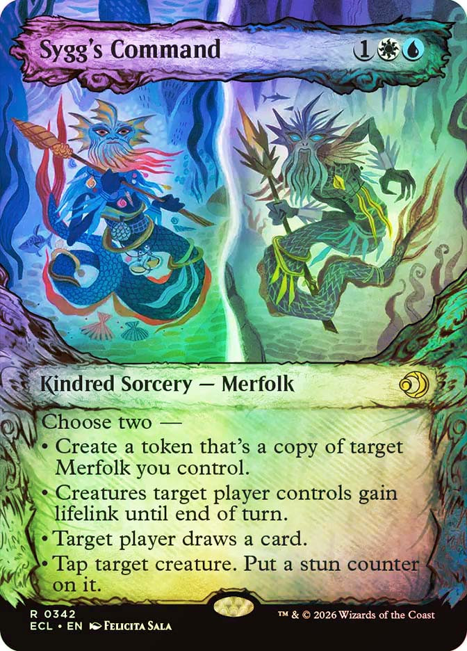 Sygg's Command SGL-MTG-ECL2-342-ENF、Magic: The Gathering、kayou