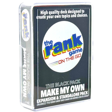 The Rank Game On-the-Go: Make My Own (Black Pack)、Storytastic、kayou