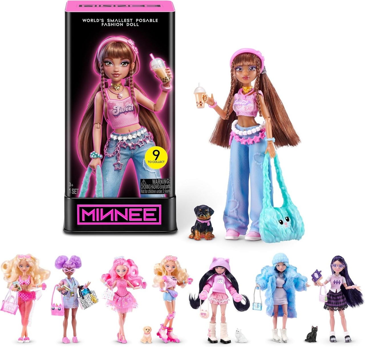 Starbox Minnee Mystery Pack 1 RANDOM Fashion Doll、ToyWiz、kayou
