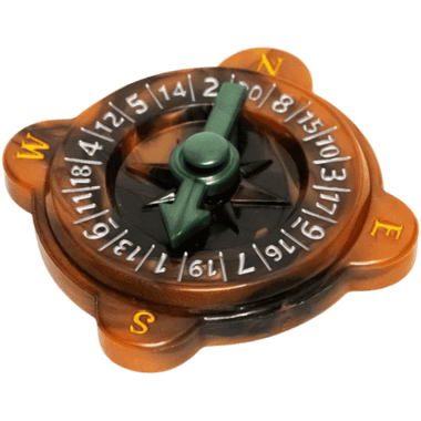 PolyHero Dice: Ranger - D20 Compass、Tycoon Games、kayou