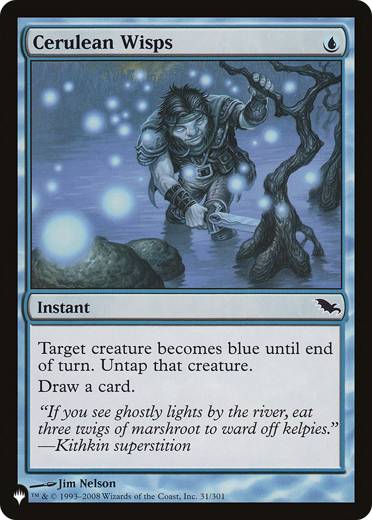Cerulean Wisps (LIST-31/301) - The List、Wizards of the Coast、kayou