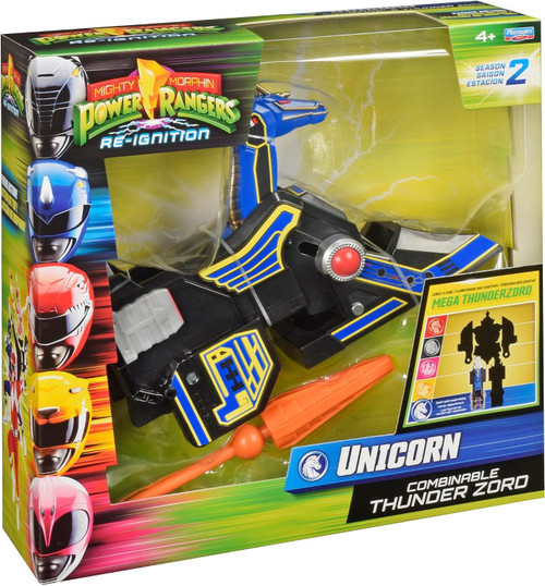 Power Rangers Mighty Morphin Re-Ignition Unicorn Action Figure Combinable Thunder Zord, Season 2、ToyWiz、kayou