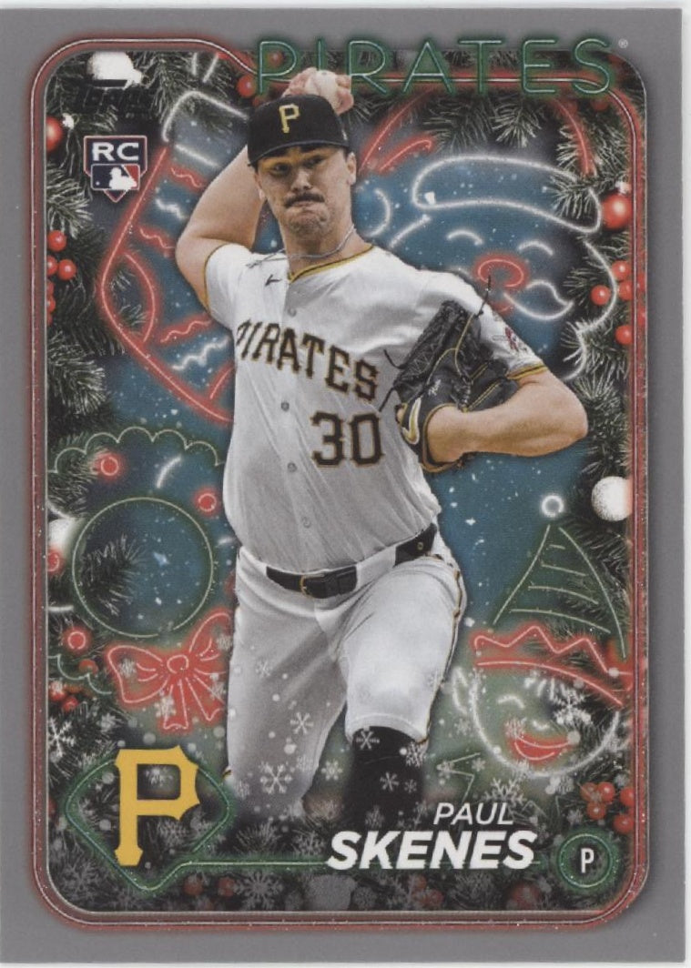 Paul Skenes 2024 Topps Holiday RC #H165、Collector Store LLC、kayou