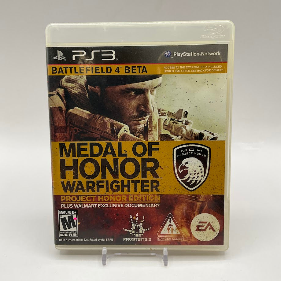 Medal of Honor Warfighter Project Honor Edition Playstation 3 Used、Collector Store LLC - VG、kayou