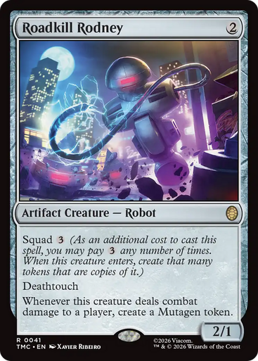 Roadkill Rodney (Surge Foil) | Teenage Mutant Ninja Turtles Eternal、Magic: The Gathering、kayou