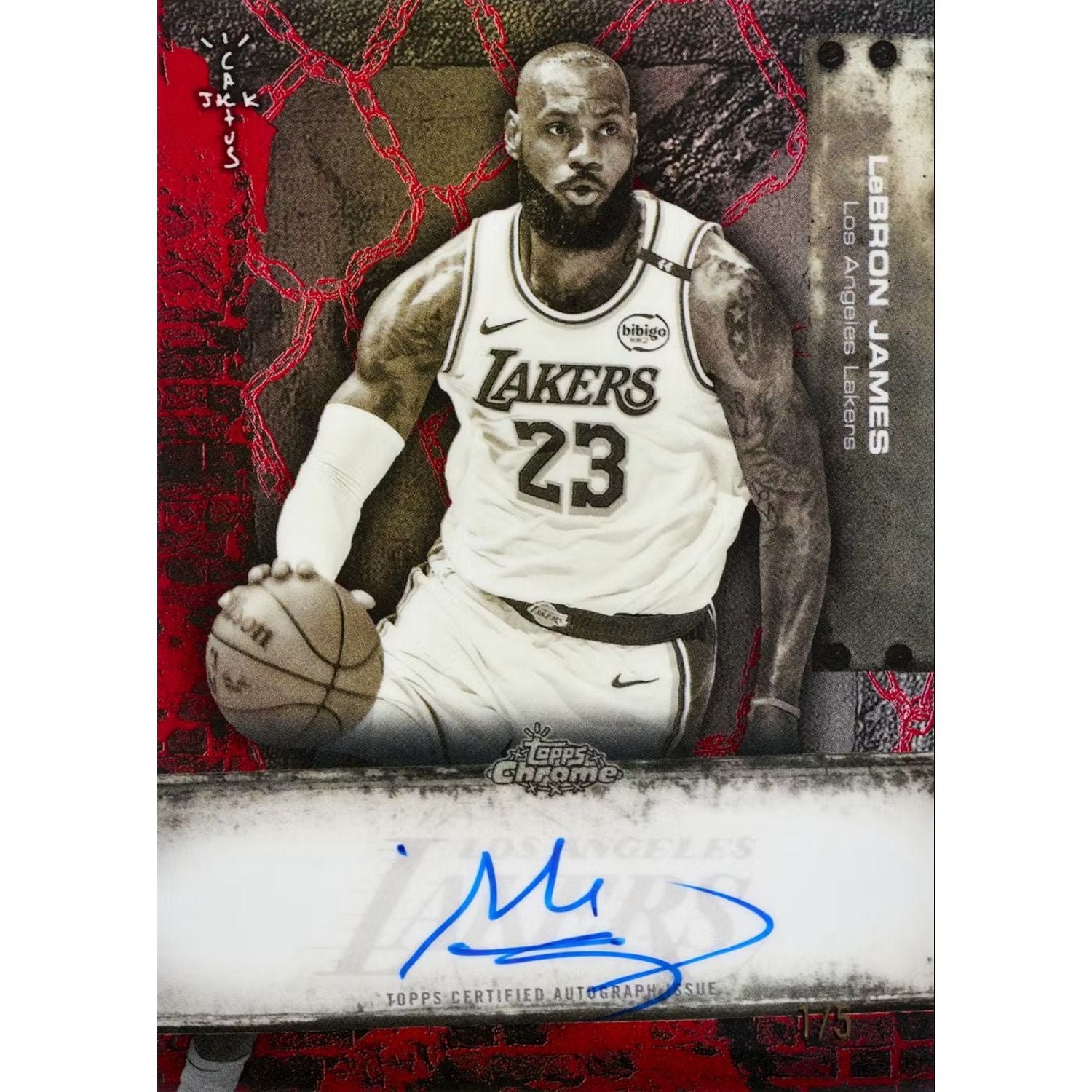 2025-26 Topps Chrome Cactus Jack Basketball Hobby Box、Topps、kayou