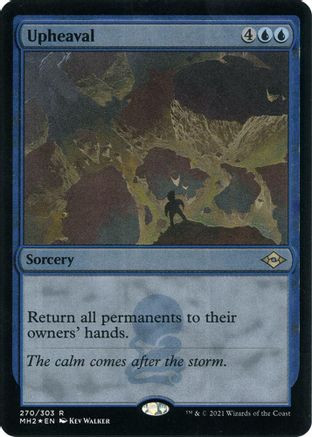 Upheaval (Foil Etched) (MH2-270) - Modern Horizons 2 Foil、Wizards of the Coast、kayou