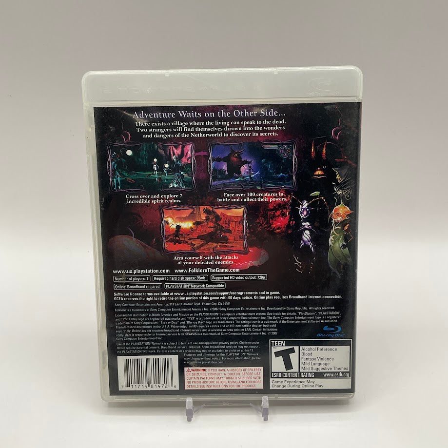 Folklore Playstation 3、Collector Store LLC Gaming、kayou