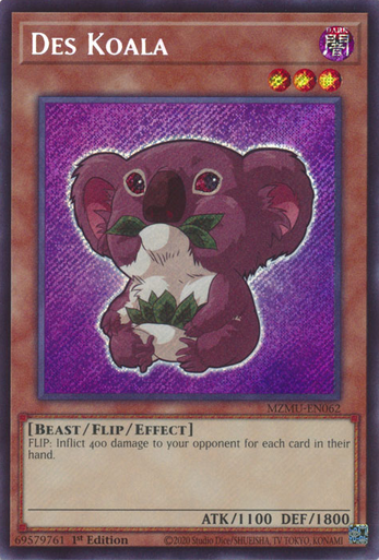 MZMU-EN062 Des Koala、Yu-Gi-Oh!、kayou