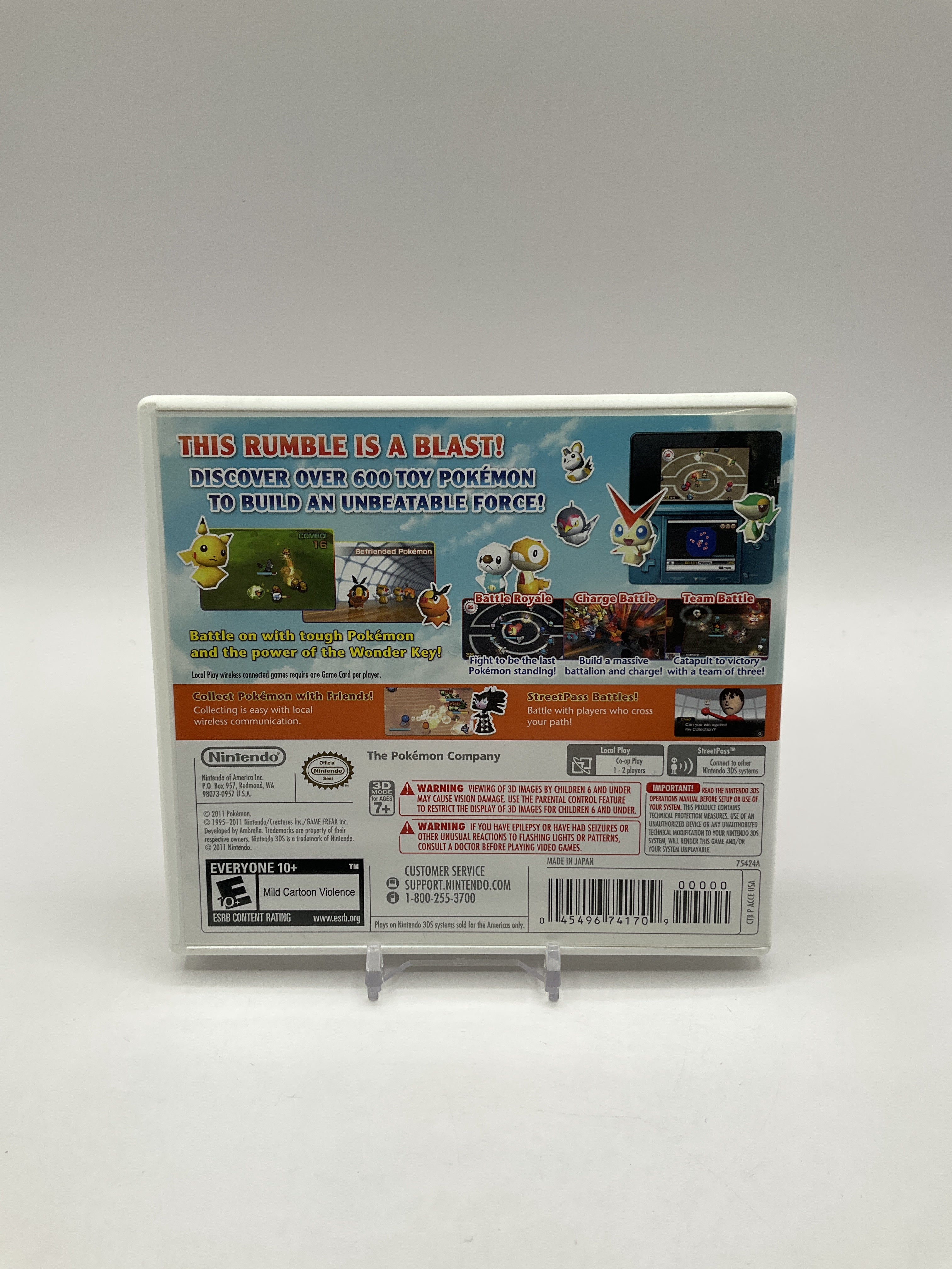 Pokemon Rumble Blast Nintendo 3DS Used、Collector Store LLC - VG、kayou