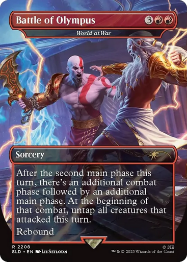 World at War Battle of Olympus (Secret Lair - God of War: Greek) | Secret Lair Drops、Magic: The Gathering、kayou