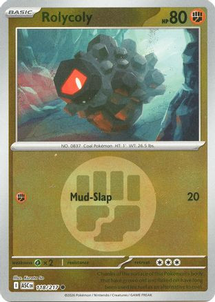 Rolycoly (Energy Symbol Pattern) 118 - ME Ascended Heroes Reverse Holofoil、The Pokémon Company、kayou