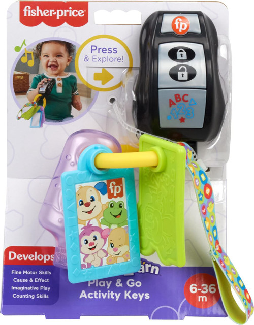 Fisher Price Laugh & Learn Play & Go Activity Keys、ToyWiz、kayou