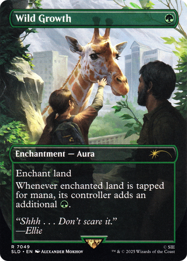 Wild Growth (Secret Lair - The Last of Us Part I) | Secret Lair Drops、Magic: The Gathering、kayou