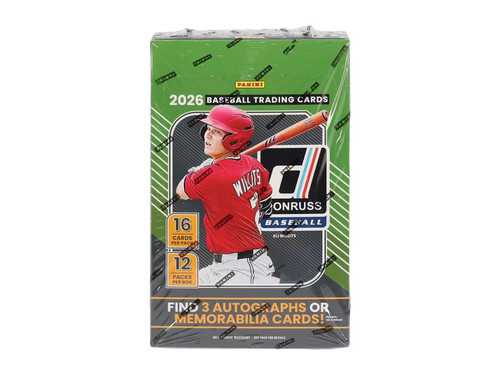 MLB 2026 Donruss Elite Baseball Trading Card HOBBY Box 12 Packs、ToyWiz、kayou