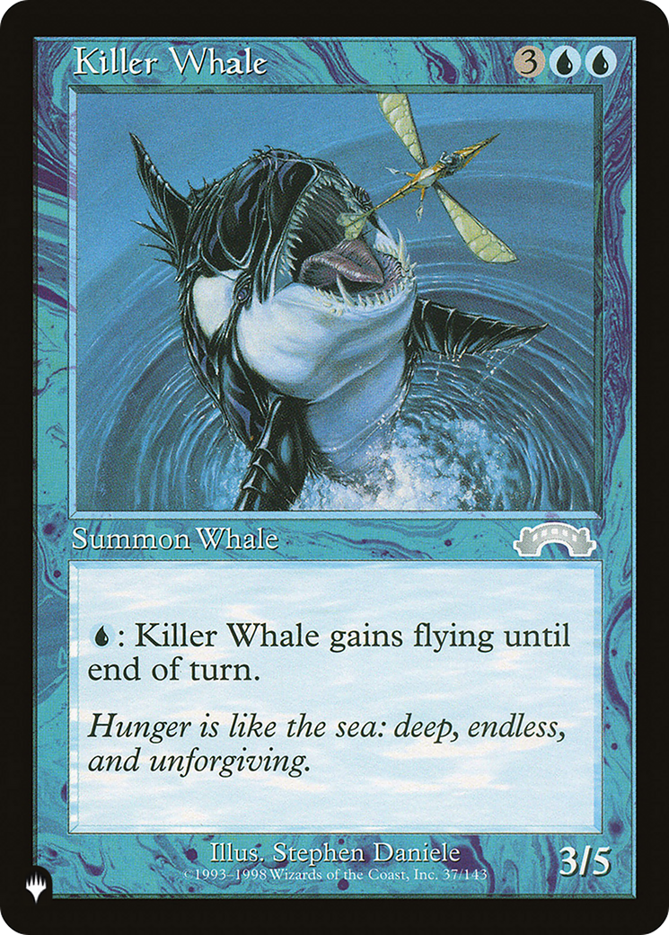 Killer Whale (LIST-37/143) - The List、Wizards of the Coast、kayou