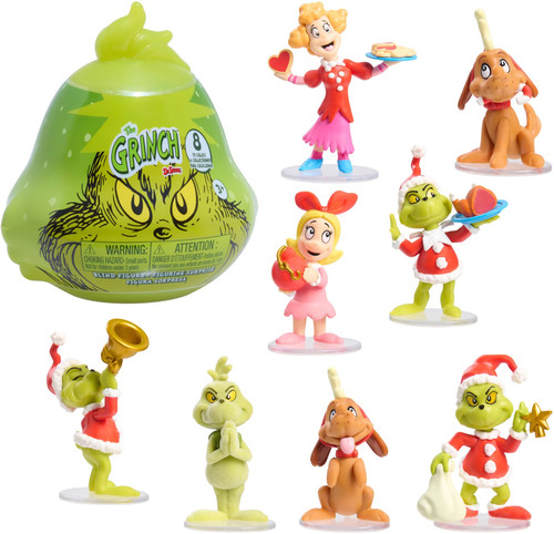 Dr. Seuss The Grinch Mystery Pack 1 RANDOM Figure、ToyWiz、kayou