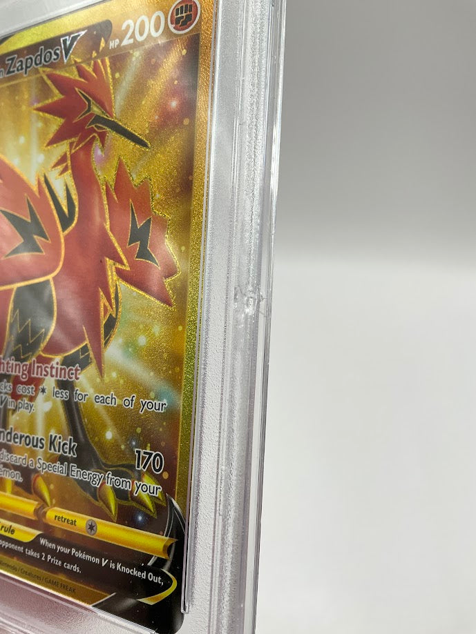 Galarian Zapdos V Pokemon Brilliant Stars Secret Full Art #182 PSA 10、Collector Store LLC Gaming、kayou
