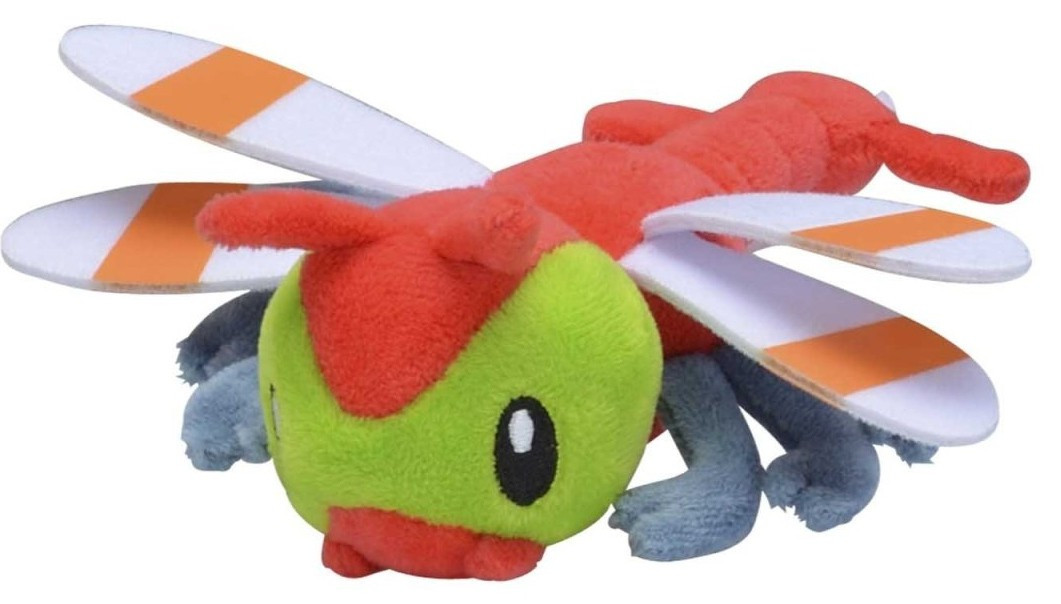 Pokemon Sitting Cuties Yanma 6.5-Inch Plush、ToyWiz、kayou