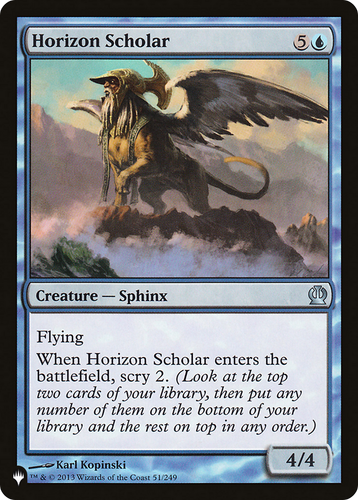 Horizon Scholar (LIST-51/249) - The List、Wizards of the Coast、kayou