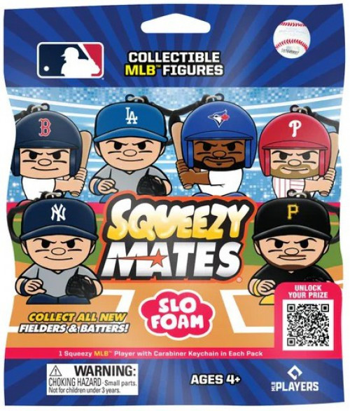 MLB Baseball 2026 Squeezymates Mystery Pack 1 RANDOM Slo Foam Figure、ToyWiz、kayou