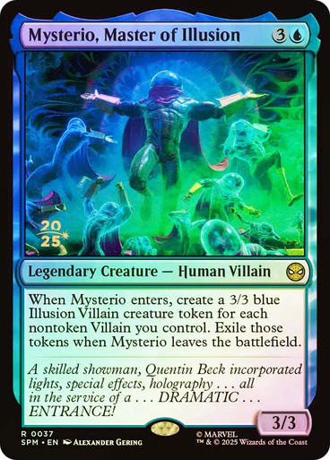 Mysterio, Master of Illusion (RM-PRE_SPM_037-ENF)、Magic: The Gathering、kayou