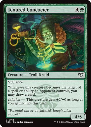 Tenured Concocter (SOS-163) - Secrets of Strixhaven、Wizards of the Coast、kayou