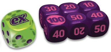 Ascended Heroes Lime Green w/ PurpleDie & Small Purple w/ Pink Dice (6)、Pokemon、kayou