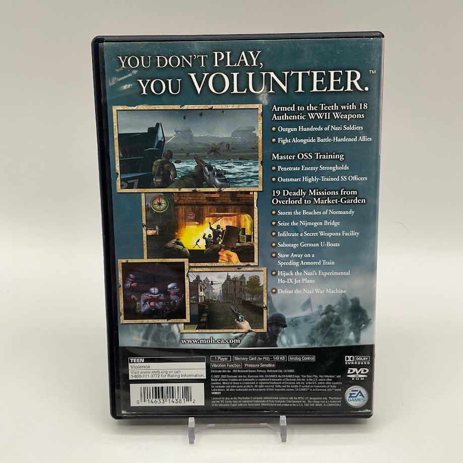 Medal of Honor Frontline Greatest Hits Playstation 2 Used #1、Collector Store LLC - VG、kayou