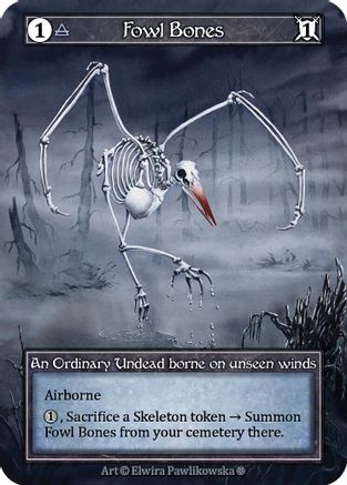 Fowl Bones (Foil) - Gothic Foil、Gothic、kayou
