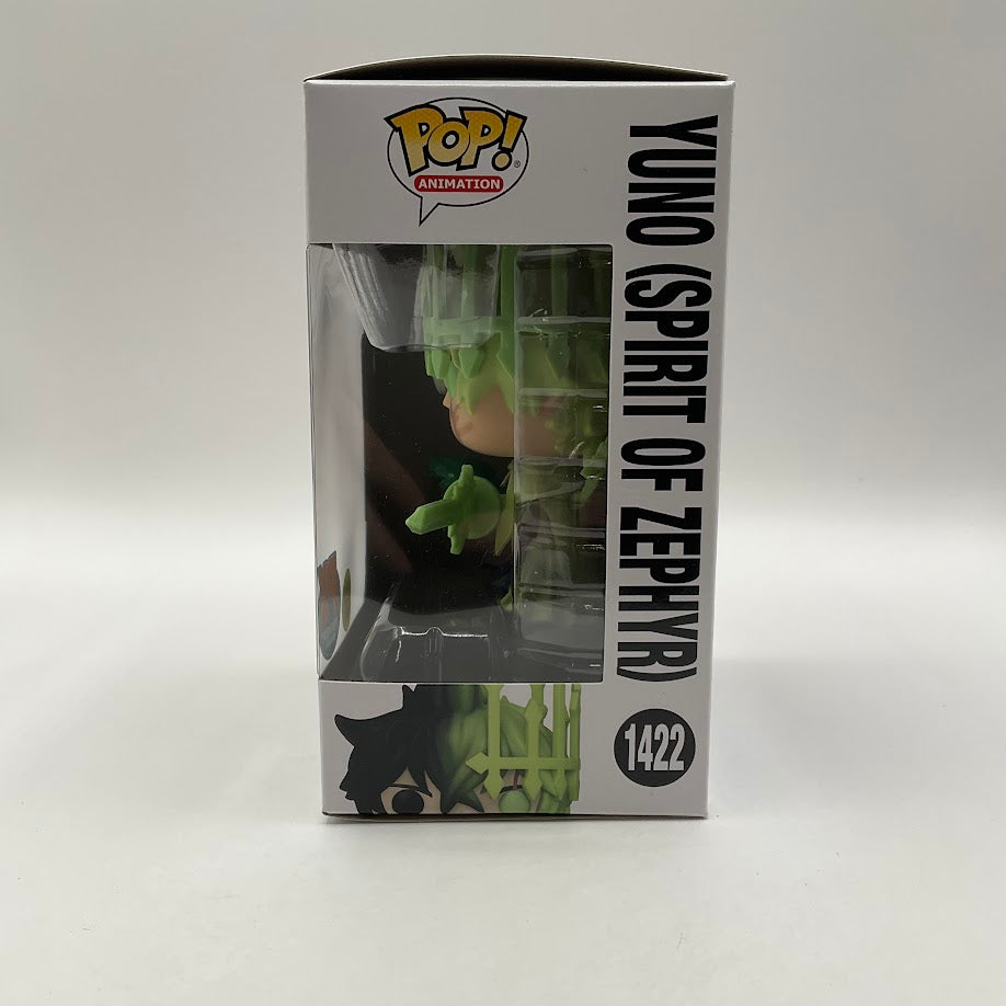Yuno (Spirit of Zephyr) Funko Pop! Black Clover #1422 GITD PX Previews、Funko、kayou