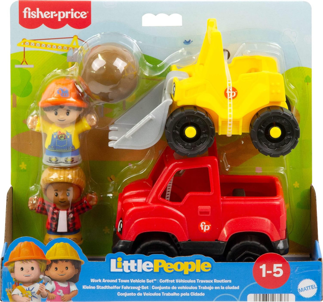 Fisher Price Little People Work Around Town Vehicle & Figure Set、ToyWiz、kayou