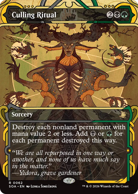 Culling Ritual (Mystical Archive Foil) | Secrets of Strixhaven Mystical Archive、Magic: The Gathering、kayou