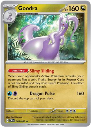 Goodra 68 - ME04 Chaos Rising Holofoil、The Pokémon Company、kayou