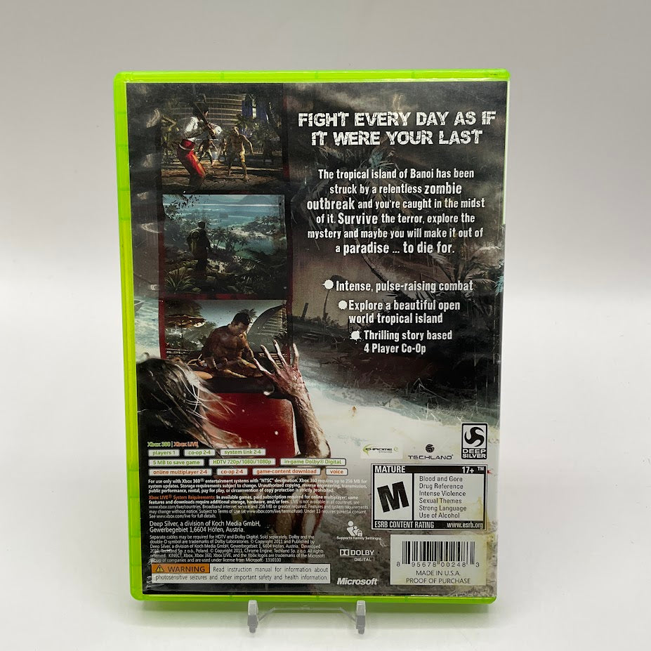 Dead Island Xbox 360 Used #1、Collector Store LLC - VG、kayou