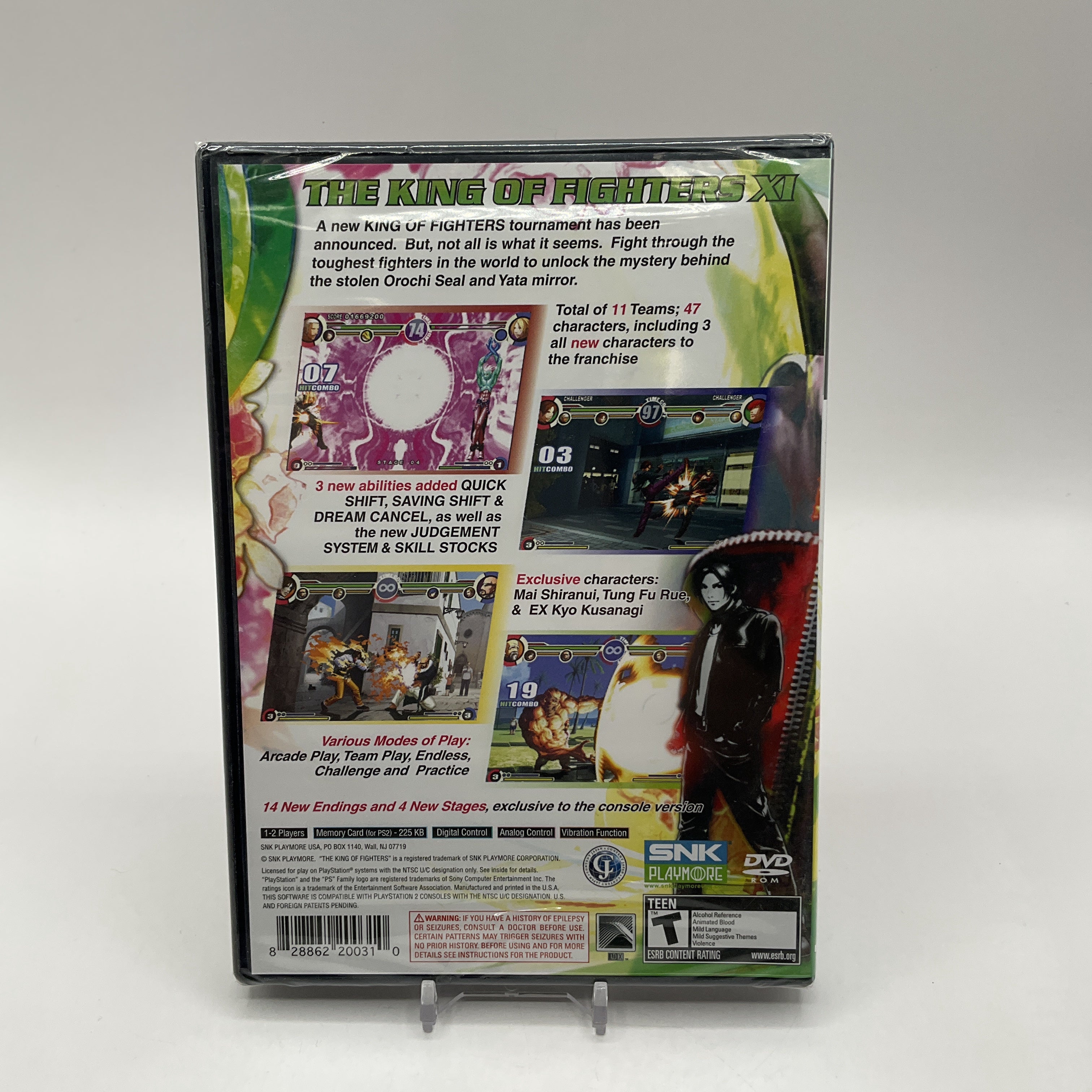 King of Fighters XI Playstation 2 Sealed、Collector Store LLC - VG、kayou