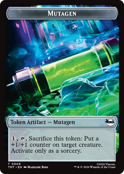 Teenage Mutant Ninja Turtles - Mutagen Token (Foil) | Teenage Mutant Ninja Turtles、Magic: The Gathering、kayou