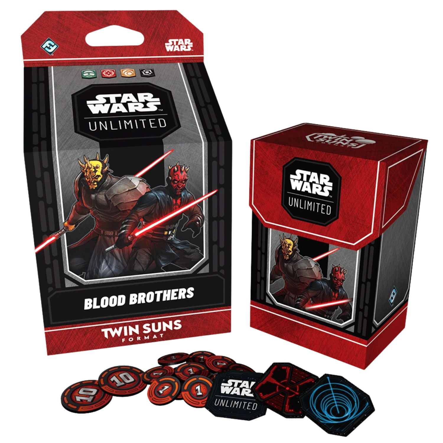 Star Wars: Unlimited - 2026 Twin Suns Deck Display (Set of 4)、Star Wars、kayou