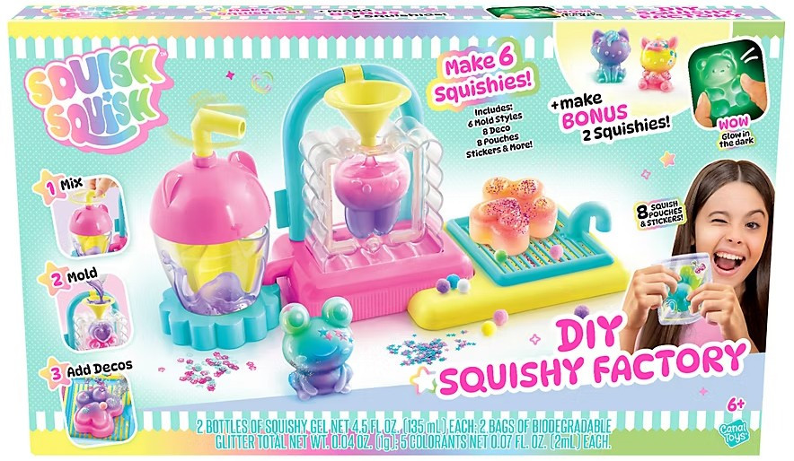 Squish Squish DIY Squish Factory Exclusive Activity Set、ToyWiz、kayou