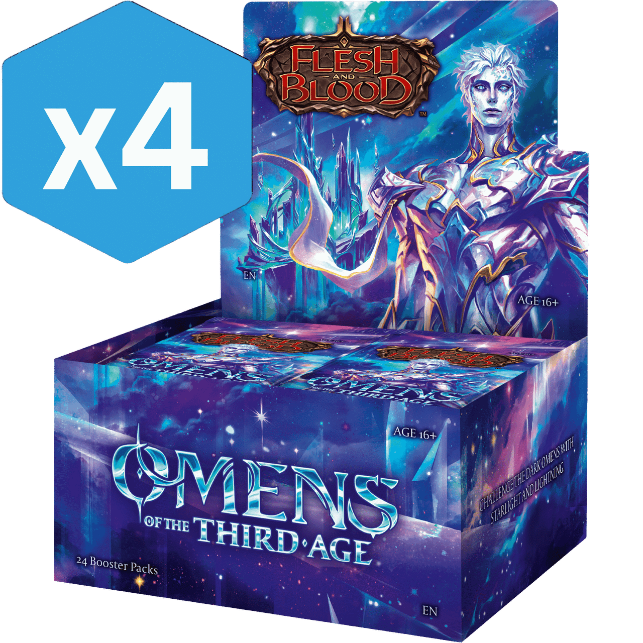 Flesh & Blood TCG: Omens of the Third Age - Booster Box (Sealed Case)、Legend Story Studios、kayou