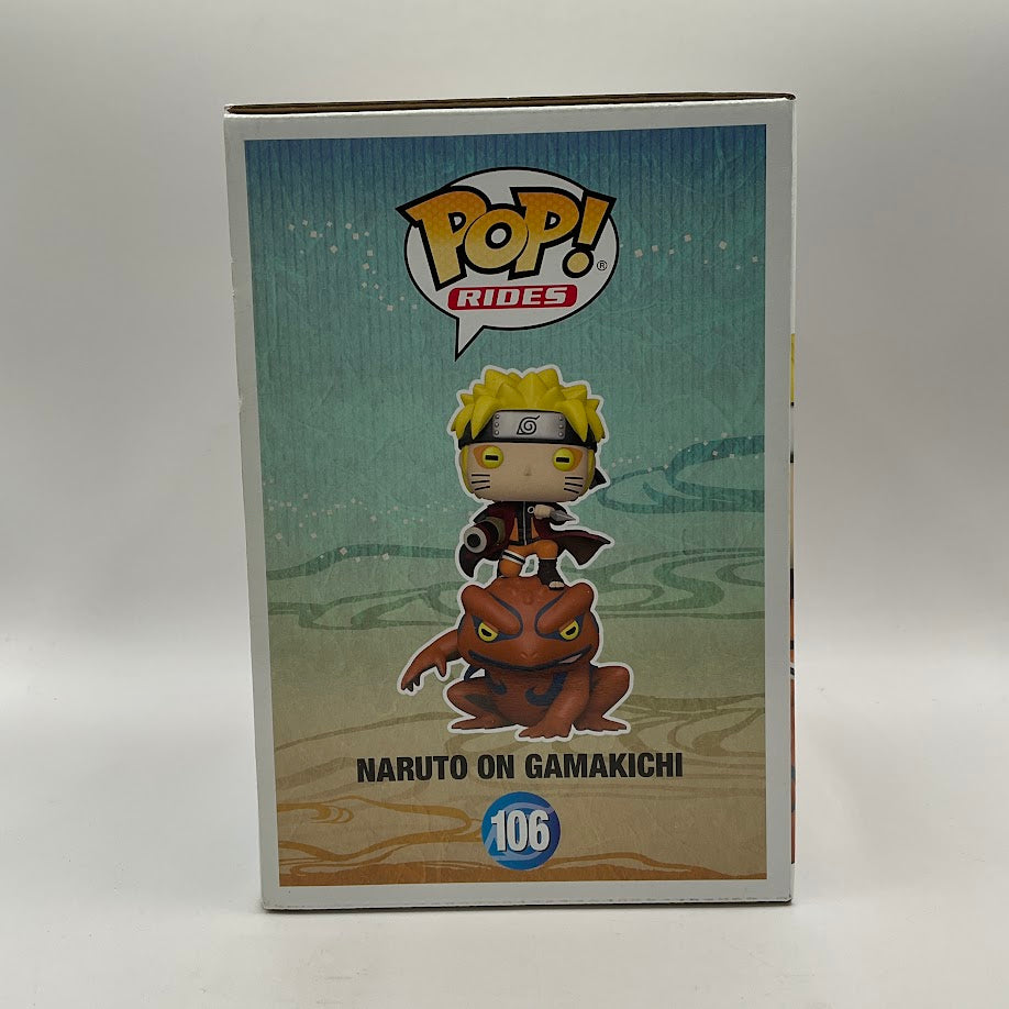 Naruto on Gamakichi Funko Pop! Naruto Shippuden #106 Hot Topic、Funko、kayou
