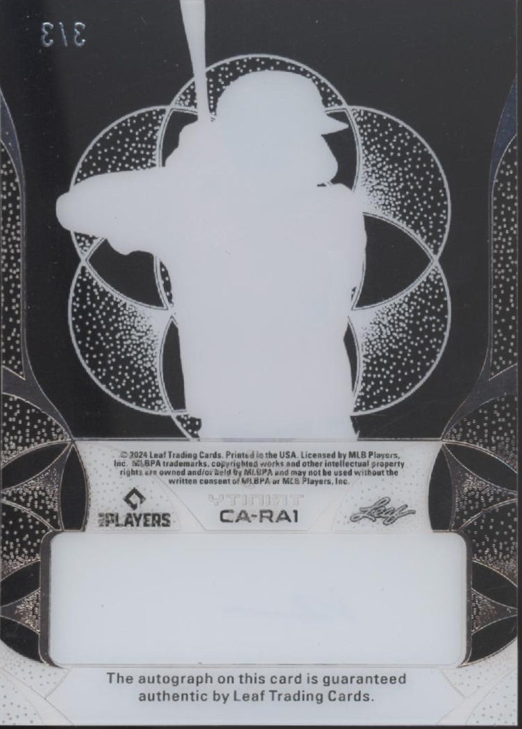 Roman Anthony 2024 Leaf Trinity Clear Auto 3/3 #CA-RA1、Collector Store LLC、kayou