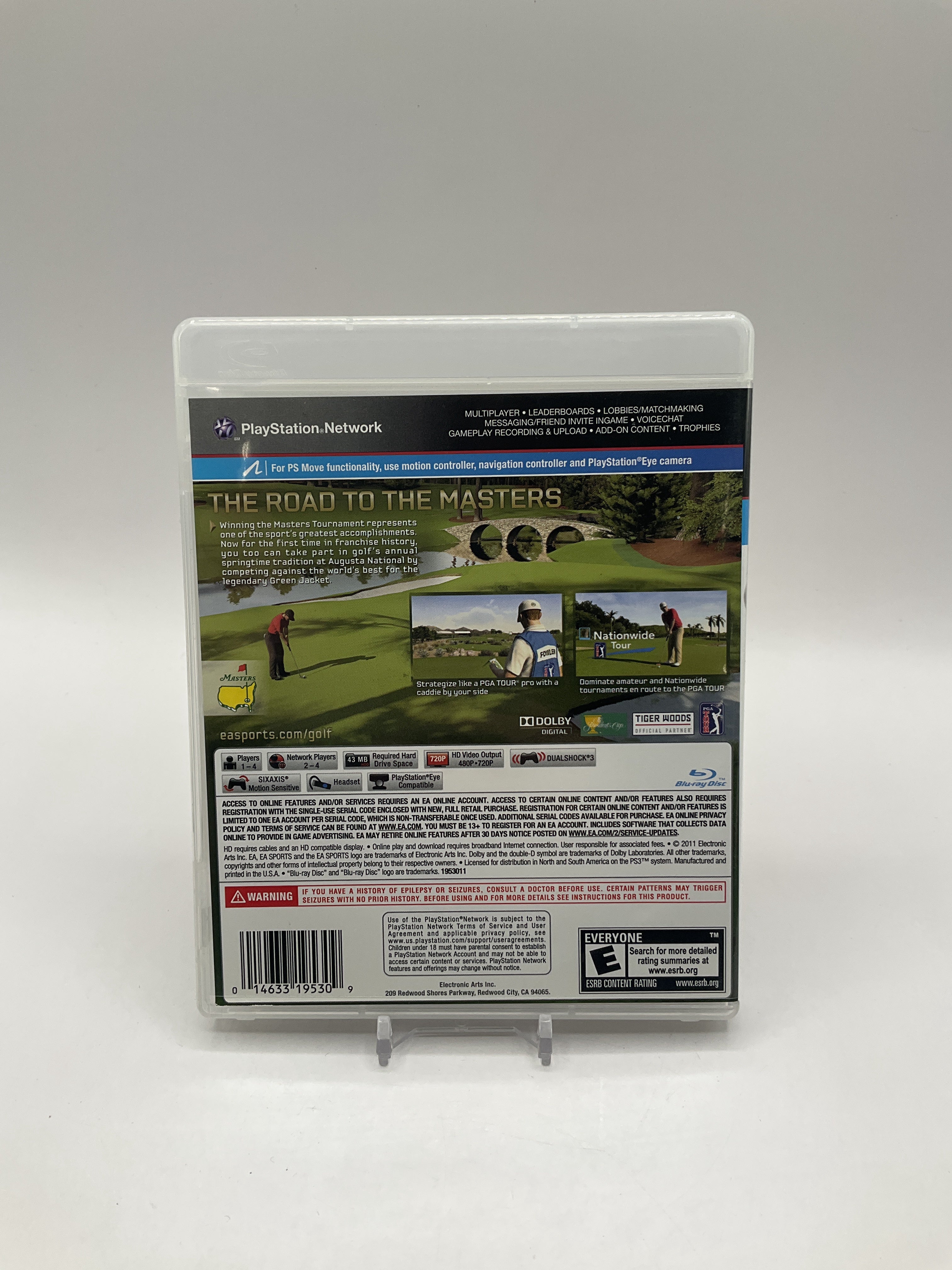 Tiger Woods PGA Tour 12: The Masters Playstation 3 Used #2、Collector Store LLC - VG、kayou
