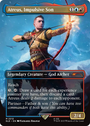 Atreus, Impulsive Son (Foil) (Secret Lair - God of War: Norse) | Secret Lair Drops、Magic: The Gathering、kayou