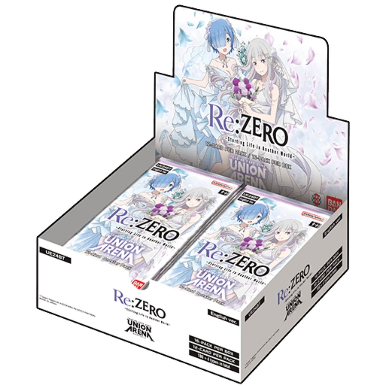 Union Arena TCG: Re:ZERO - Starting Life in Another World UE24BT - Booster Box、Bandai、kayou