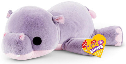 Hug-A-Lumps FUZZY Harley Hippo 18-Inch Weighted Plush 1.3kg、ToyWiz、kayou